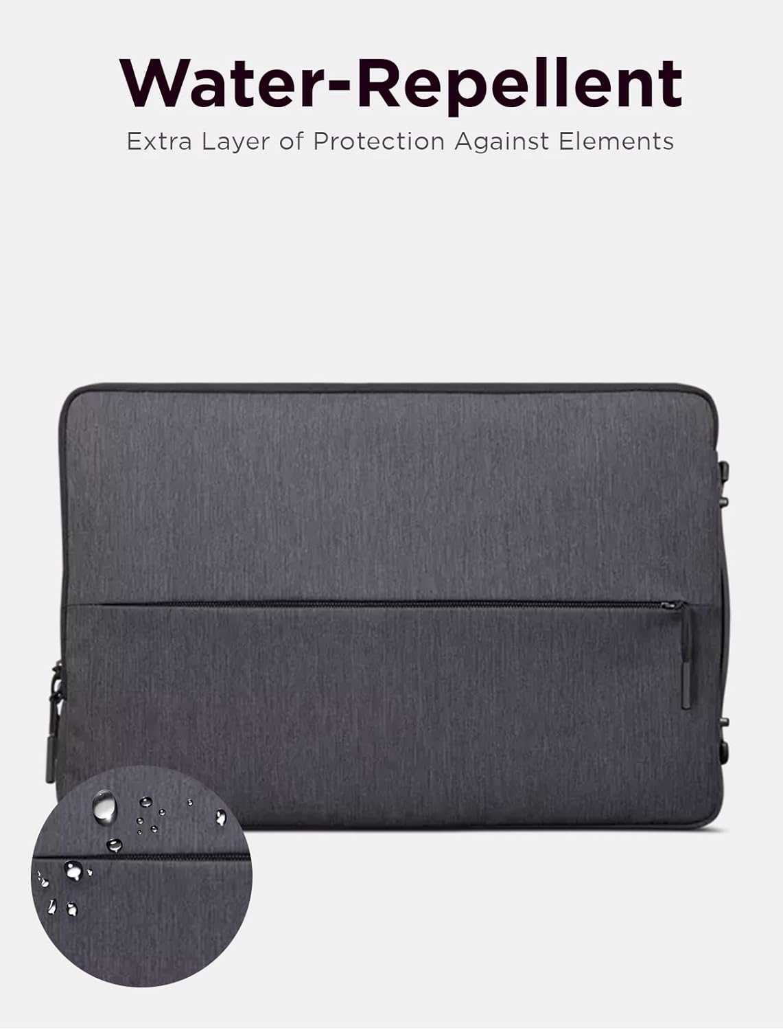 Lenovo GX40Z50940 Urban Laptop Sleeve 13-Inch Charcoal Grey