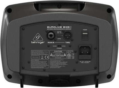 Behringer B105D 50W Powered Monitor Speaker Bluetooth MP3