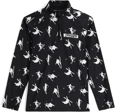 Spyder 38C125308 Boys Ski Day Half Zip T-Neck