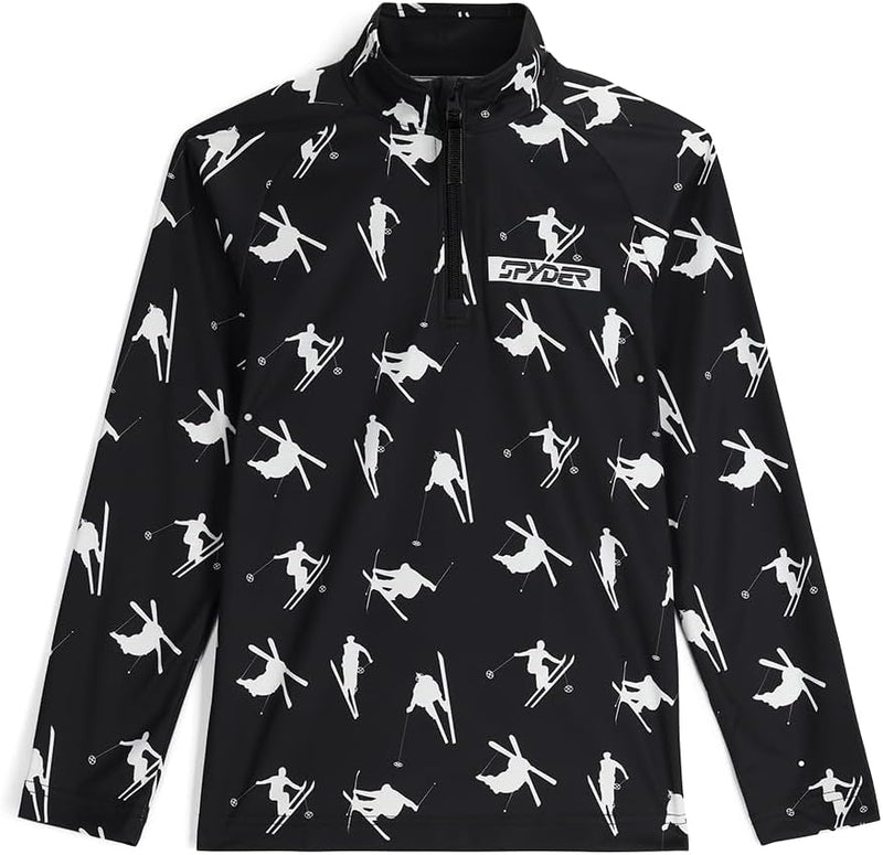 Spyder 38C125308 Boys Ski Day Half Zip T-Neck — main product image