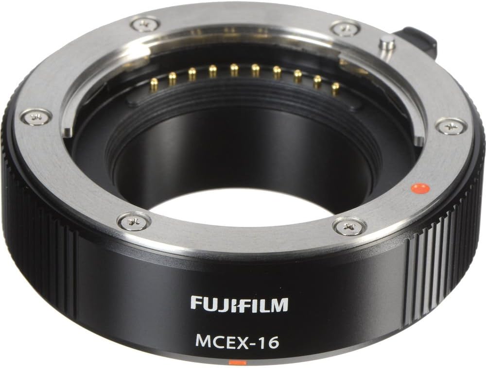 Fujifilm 16451744 Macro Extension Tube MCEX-16 Black