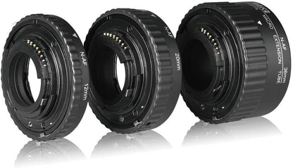 Meike 4332257968 Nikon Macro Extension Tube Set