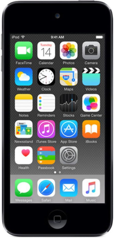 Apple ipod touch 16GB 6th Gen Space Gray Refurbished Bundle