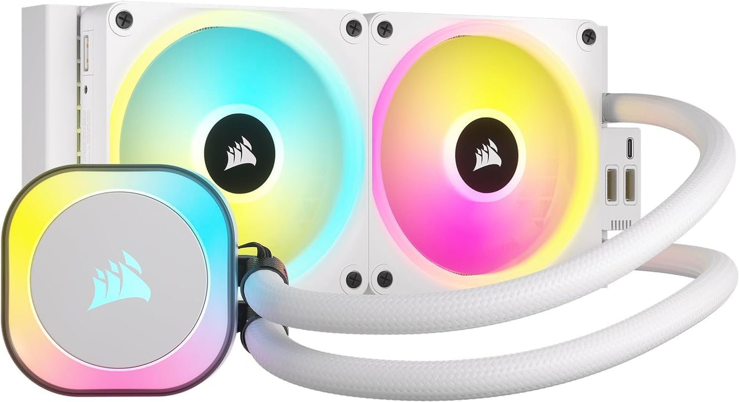Corsair CW-9061005-WW iCUE Link H100i RGB Liquid Cooler