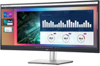 Dell P3421W 34-Inch Ultrawide Curved Monitor (Renewed)
