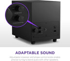 NZXT AP-SUB80-US Relay PC Gaming Subwoofer - Powerful Bass