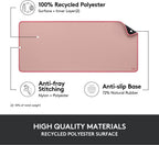 Logitech 956-000048 Desk Mat Darker Rose Large