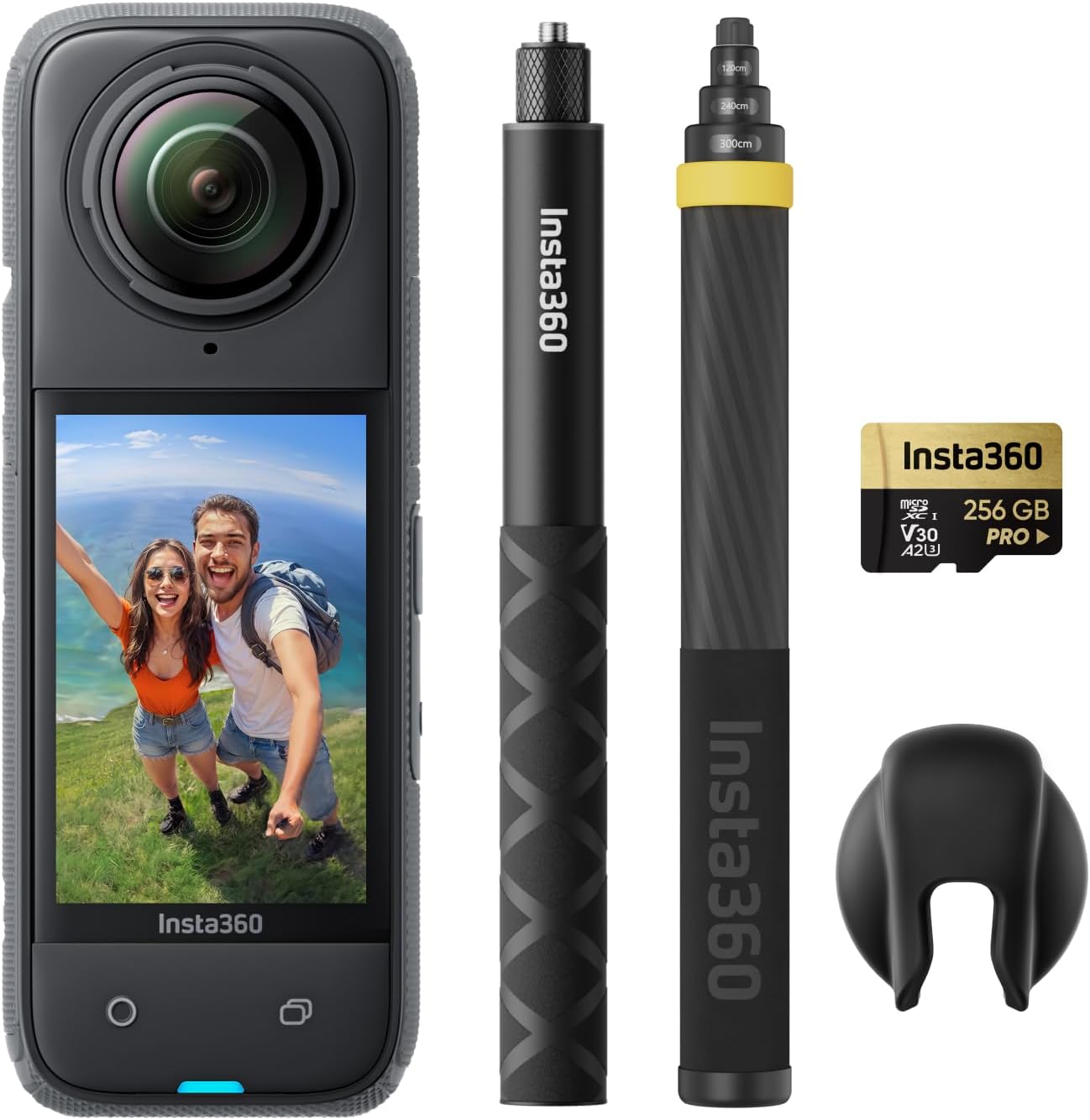 Insta360 X4 CINSABMA 8K Waterproof Action Camera Bundle