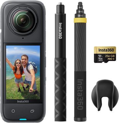 Insta360 X4 CINSABMA 8K Waterproof Action Camera Bundle