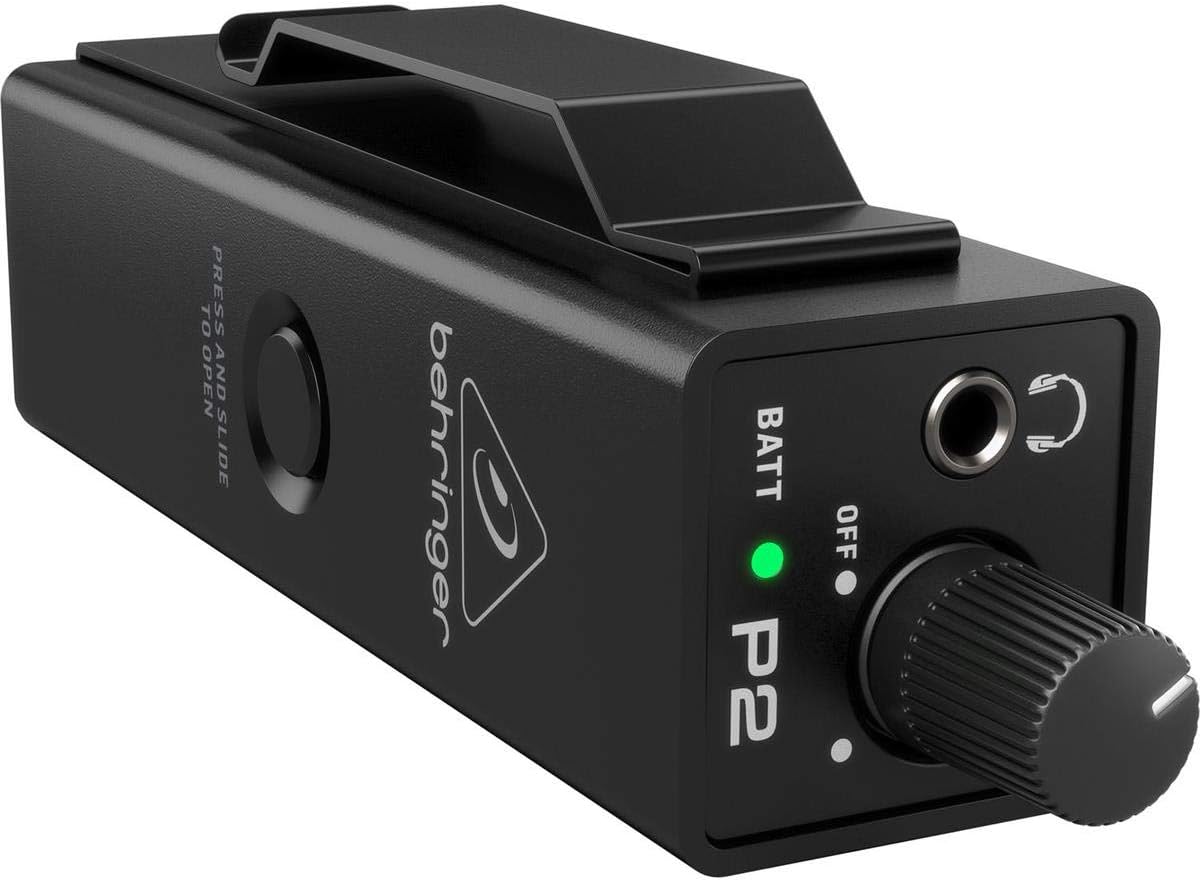 Behringer P2 3-Pack Personal In-Ear Monitor Amplifier Bundle