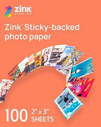 Canon Ivy 2 Mini Photo Printer Bundle with ZINK Paper