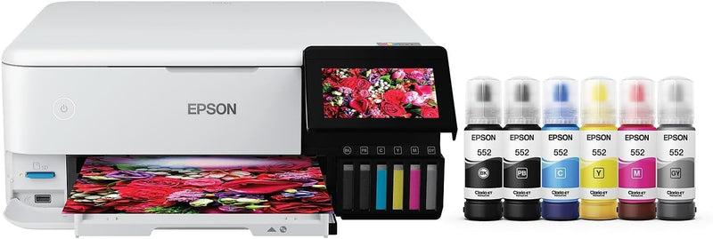 Epson ET-8500 EcoTank Photo Wireless All-in-One Printer — main product image