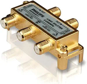 Philips SWV3040H/17 3-Way Coaxial Cable Splitter — main product image