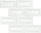 MSI AMZ-PT-00209 Ceramic Beveled Subway Tile Sample