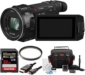 Panasonic HC-VX1 4K Camcorder Accessory Bundle — main product image