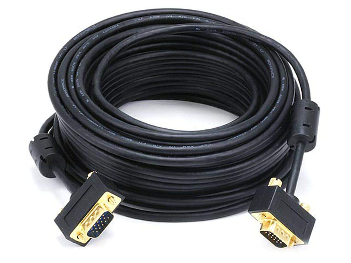 Monoprice 106365 50ft Ultra Slim SVGA Cable
