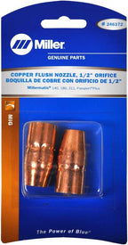 Miller MIL246372 M-100 .500 Orf Flush Nozzle 2-Pack