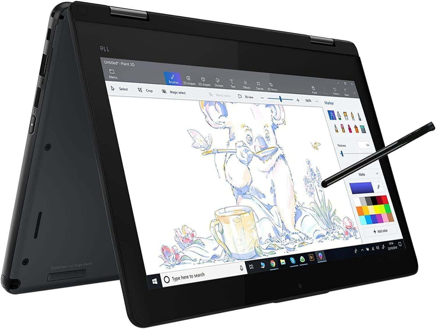 Lenovo 11e Yoga 2-in-1 Touchscreen Laptop (Renewed)