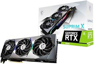 MSI GeForce RTX 3090 SUPRIM X 24G Gaming Graphics Card