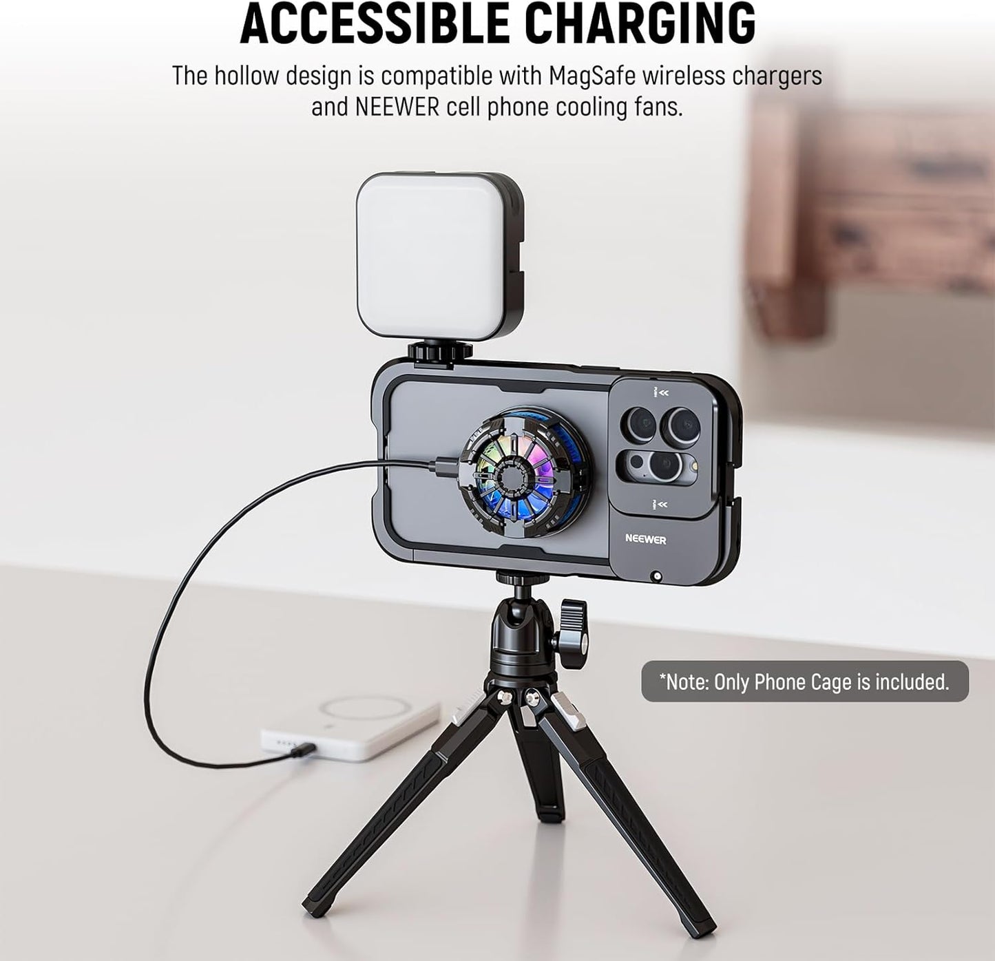 Neewer 90100994 iPhone 15 Pro Max Video Rig