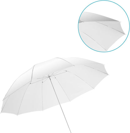 Neewer 10077716 60" Translucent White Soft Diffuser Umbrella