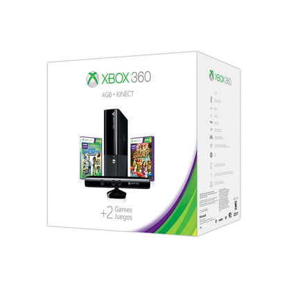 Microsoft N7V-00001 Xbox 360 4GB Kinect Holiday Bundle