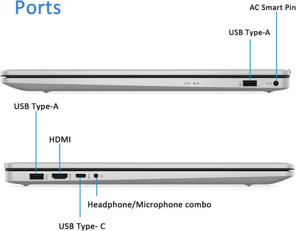 HP HP Laptop 17 Ryzen 5 Touchscreen (Renewed)
