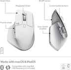 Logitech MX Master 3S for Mac Bluetooth Mouse (Renewed)