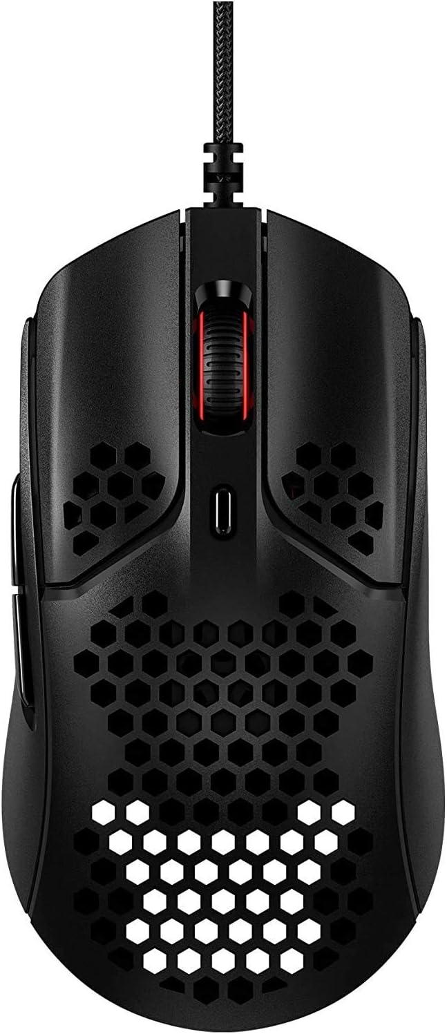 HyperX HMSH1-A-BK/G-cr Pulsefire Haste Lightweight Gaming Mouse — main product image