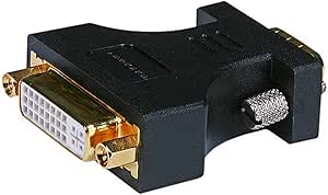 Monoprice 102397 VGA to DVI-A Adapter: Gold-Plated