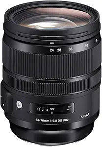 Sigma CRTSG2470F28CN 24-70mm F2.8 Canon Lens Renewed