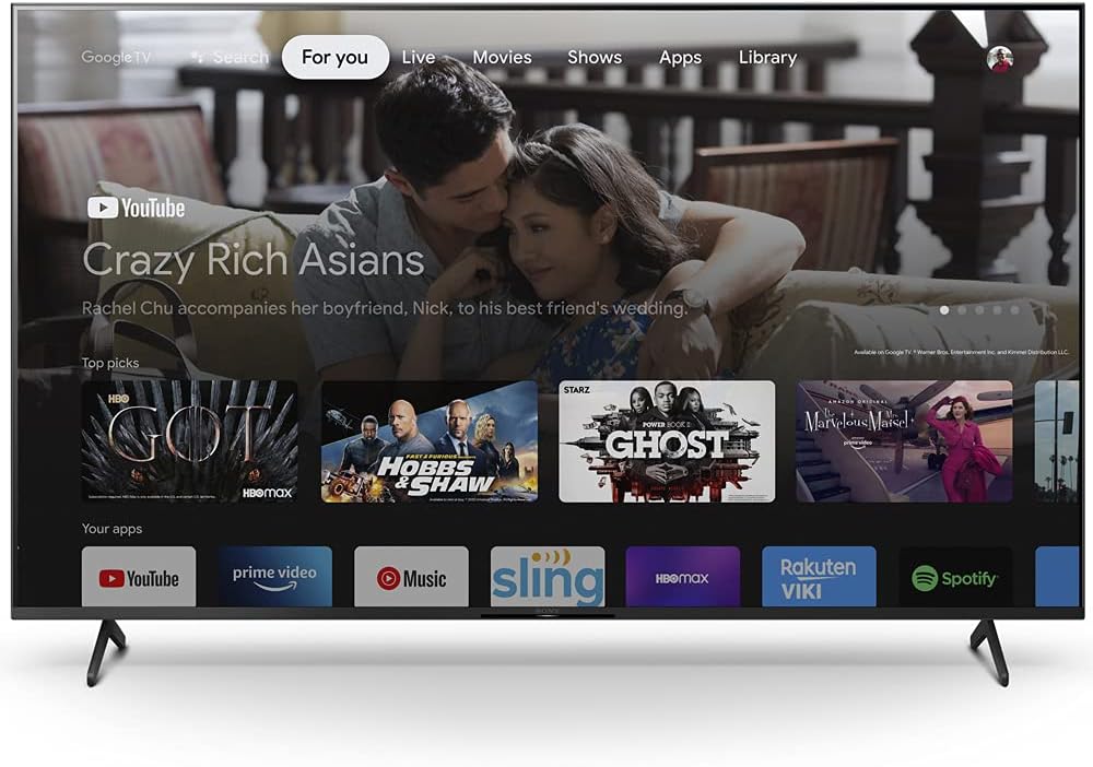 Sony E99SNKD55X85J 55" X85J 4K UHD Smart TV