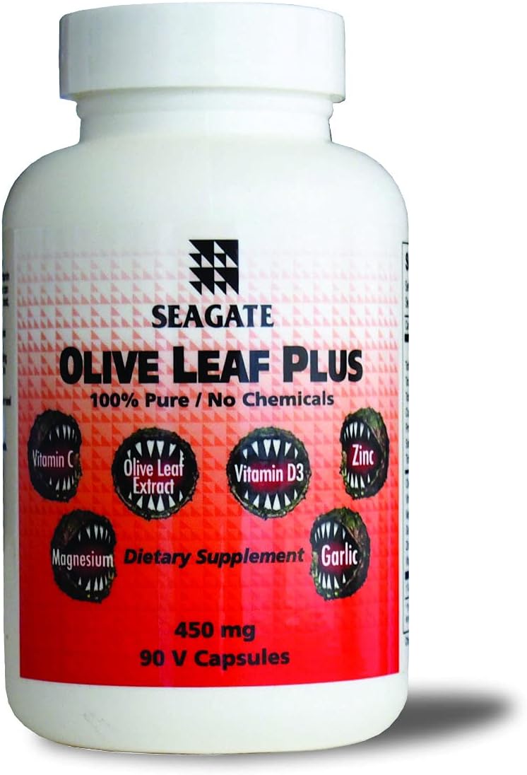 Seagate 00087-3 Olive Leaf Plus Immune Support — main product image