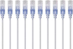Monoprice 115168 Cat6A Ethernet Patch Cable 10ft (10-Pack)