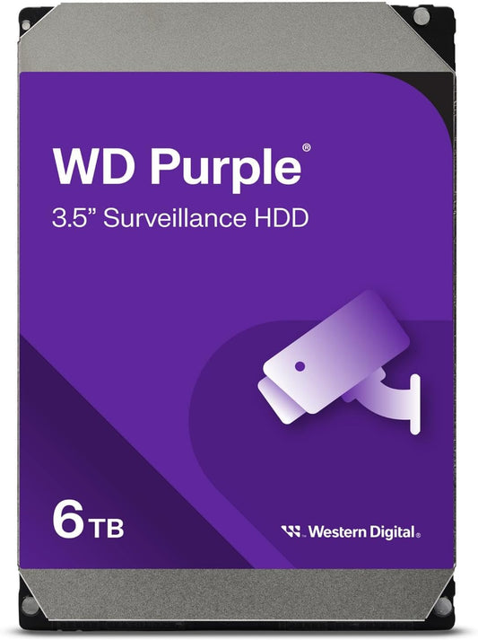 Western Digital WD62PURZ 6TB Purple Surveillance HDD