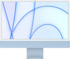 Apple MJV93LL/A 24-inch M1 iMac 8GB 256GB Blue (Renewed)
