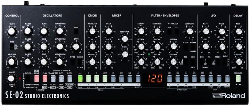 Roland SE-02 Boutique Analog Synthesizer Designer Series — main product image