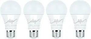 GE A19 C-Life C-Sleep Smart LED Bulb 4-Pack