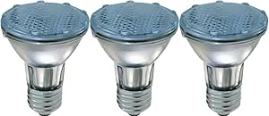 GE 76413 Reveal 35W Halogen PAR20 Floodlight 3-Pack — main product image