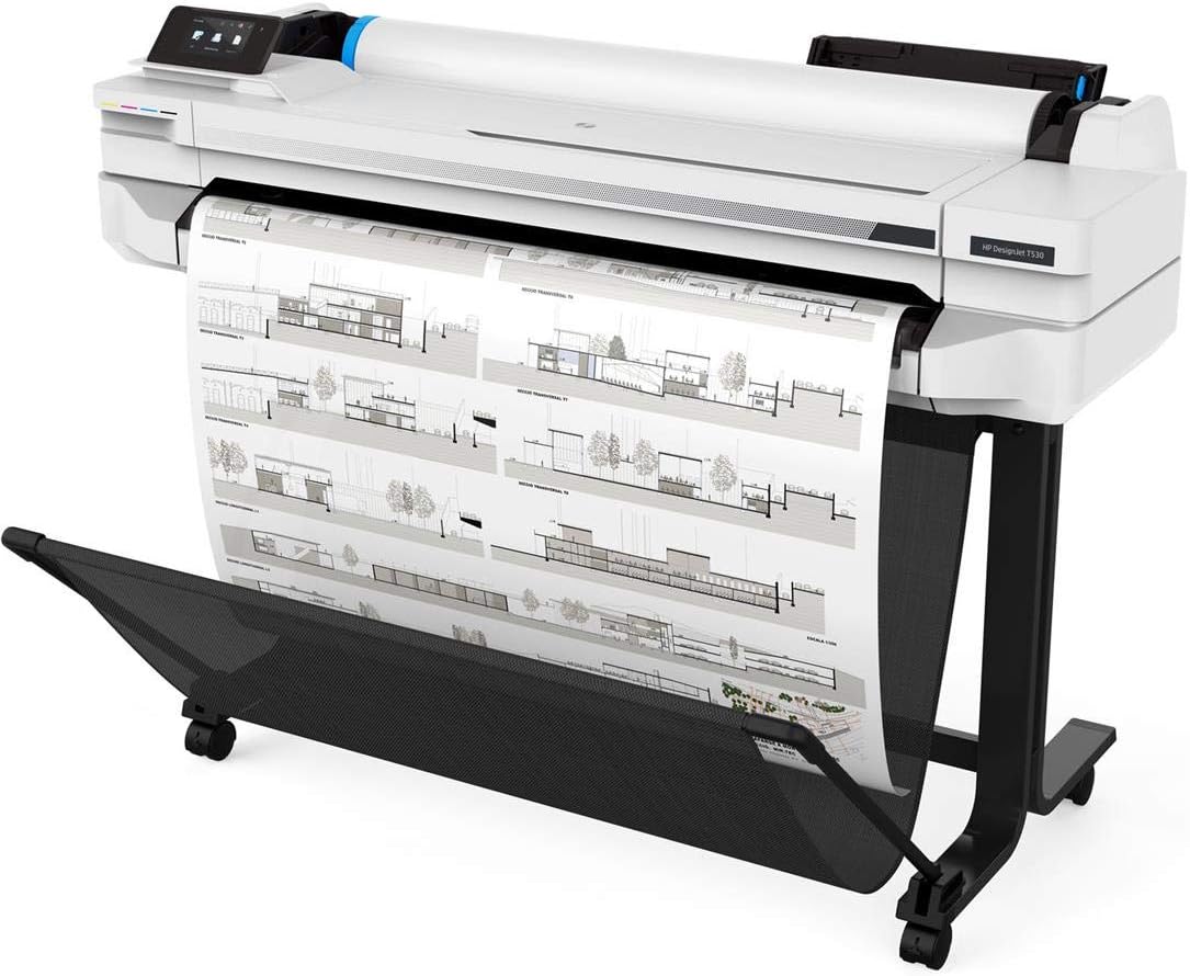 HP T530-36 DesignJet Wireless Plotter Printer 36"