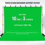 Neewer 10ft Photo Studio Backdrop Support System - Gold