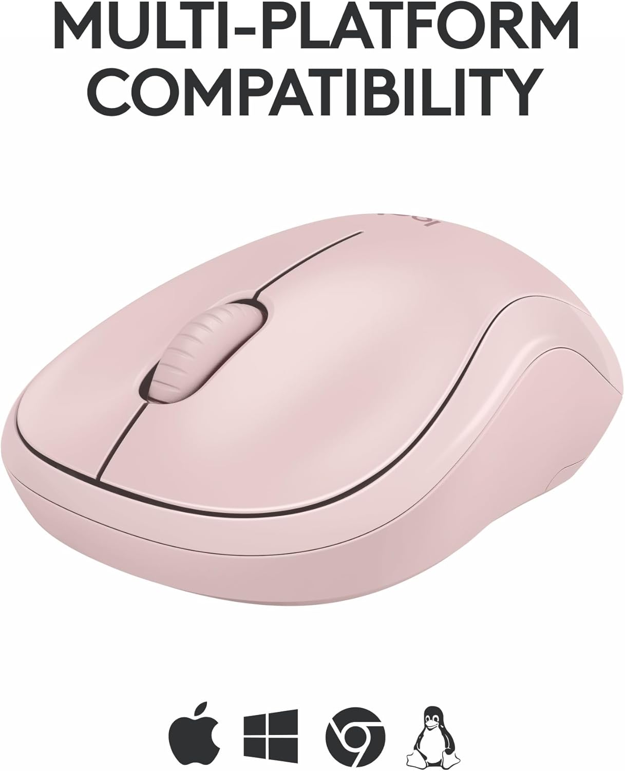 Logitech 910-007117 M240 Silent Bluetooth Mouse Rose
