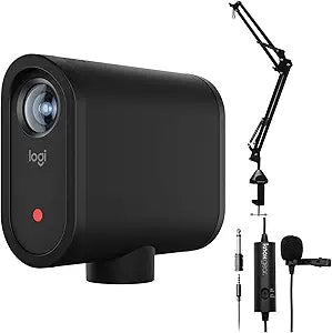 Logitech Mevo Start 1080p Streaming Camera Studio Bundle