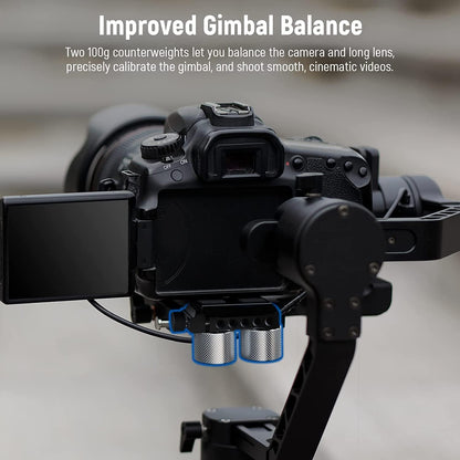 Neewer GA001 Gimbal Counterweight Clamp Kit - DJI Ronin/Zhiyun/Moza