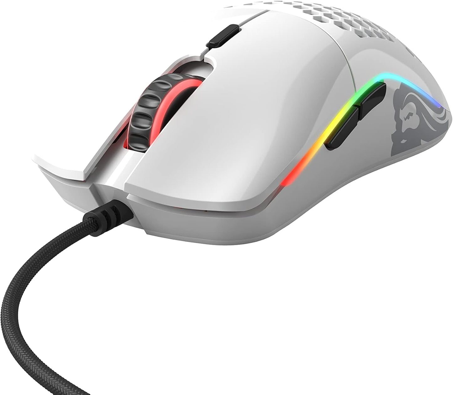 Glorious GOM-GWHITE Model O- (Minus) Ultralight Gaming Mouse