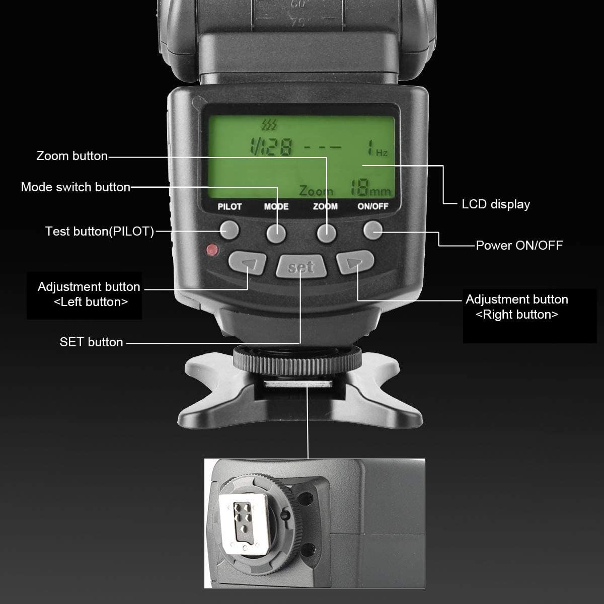 Meike MK430C E-TTL Speedlite Flash for Canon EOS