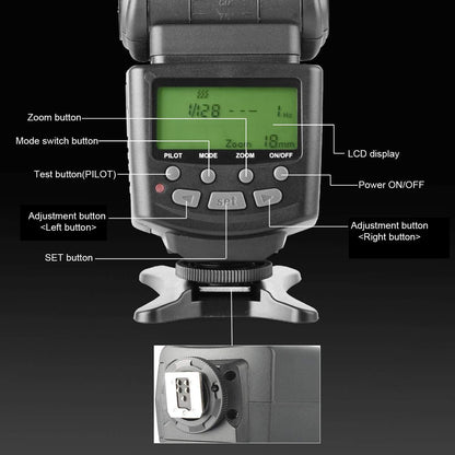Meike MK430C E-TTL Speedlite Flash for Canon EOS