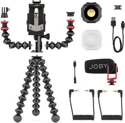 Joby GorillaPod Vlogging Kit Mobile Content Creators