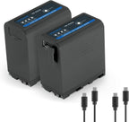 Neewer 10104059 NP-F970 Batteries - 7800mAh 2-Pack