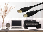 Monoprice 105440 USB A to B Cable 15ft
